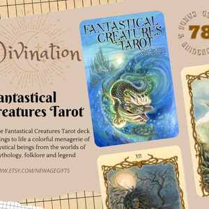 Fantastical Creatures Tarot deck  D.J. Conway
