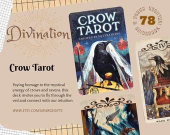 Crow Tarot deck by MJ Cullinane