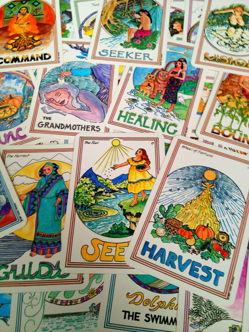 Medicine Woman Tarot deck by Carol Bridges Etsy