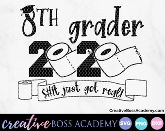 Download Free Svg 8Th Grade Graduation File For Cricut