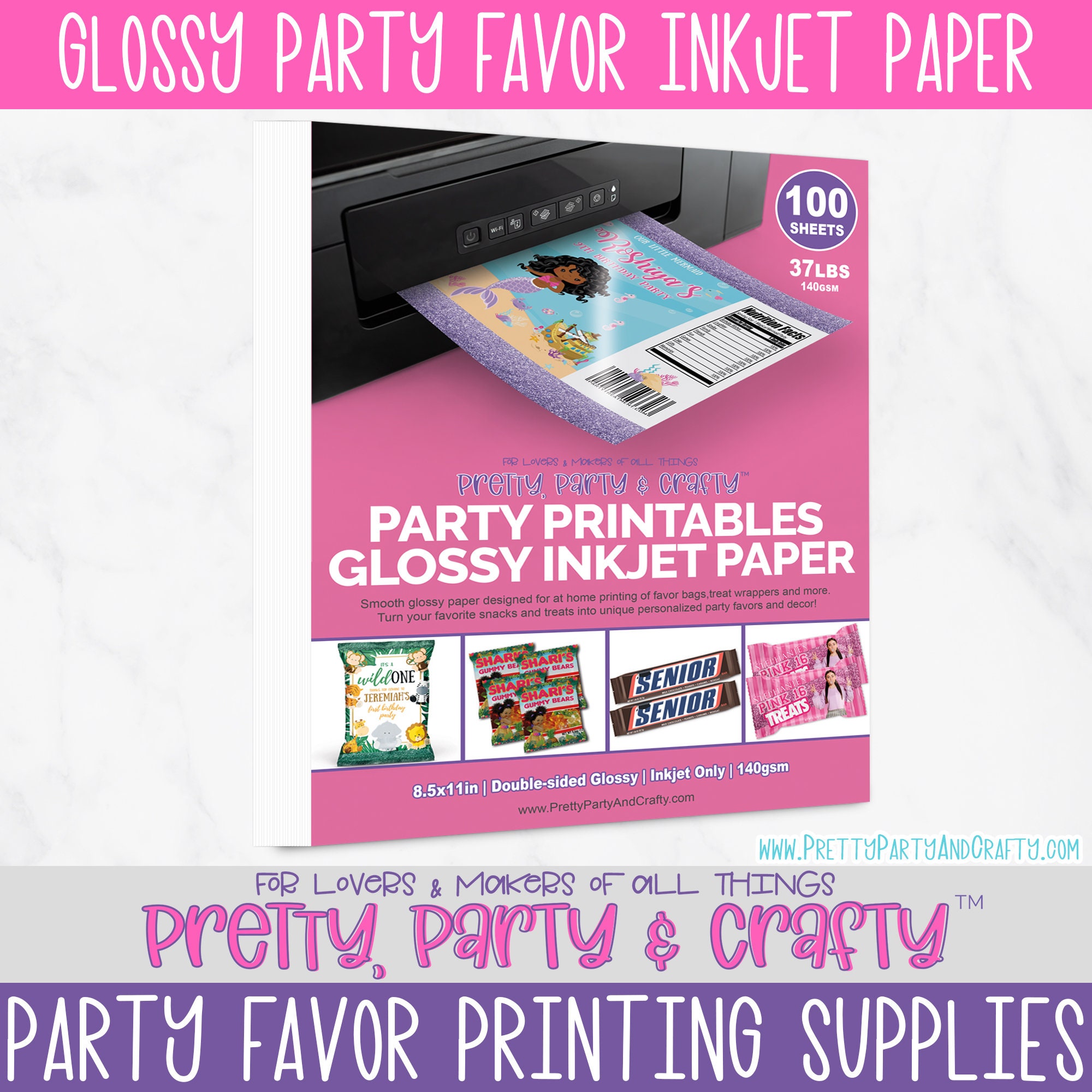 Party Printables Glossy Inkjet Paper - Discover the Beauty of Printable ...