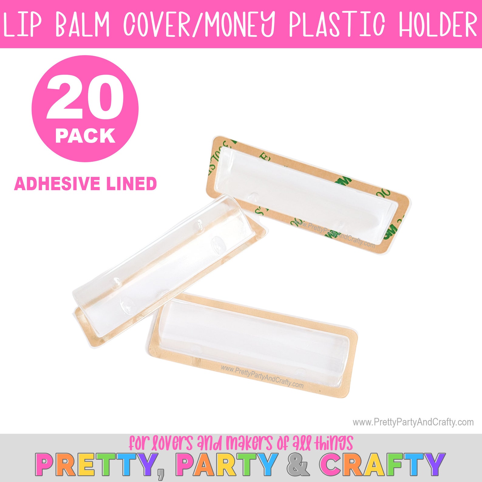 Lip Balm Pouches With Adhesive Lip Balm Pouch Money Holder Etsy