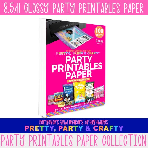 Chip Bag Paper Paper for Chip Bags Glossy Inkjet Paper for Etsy