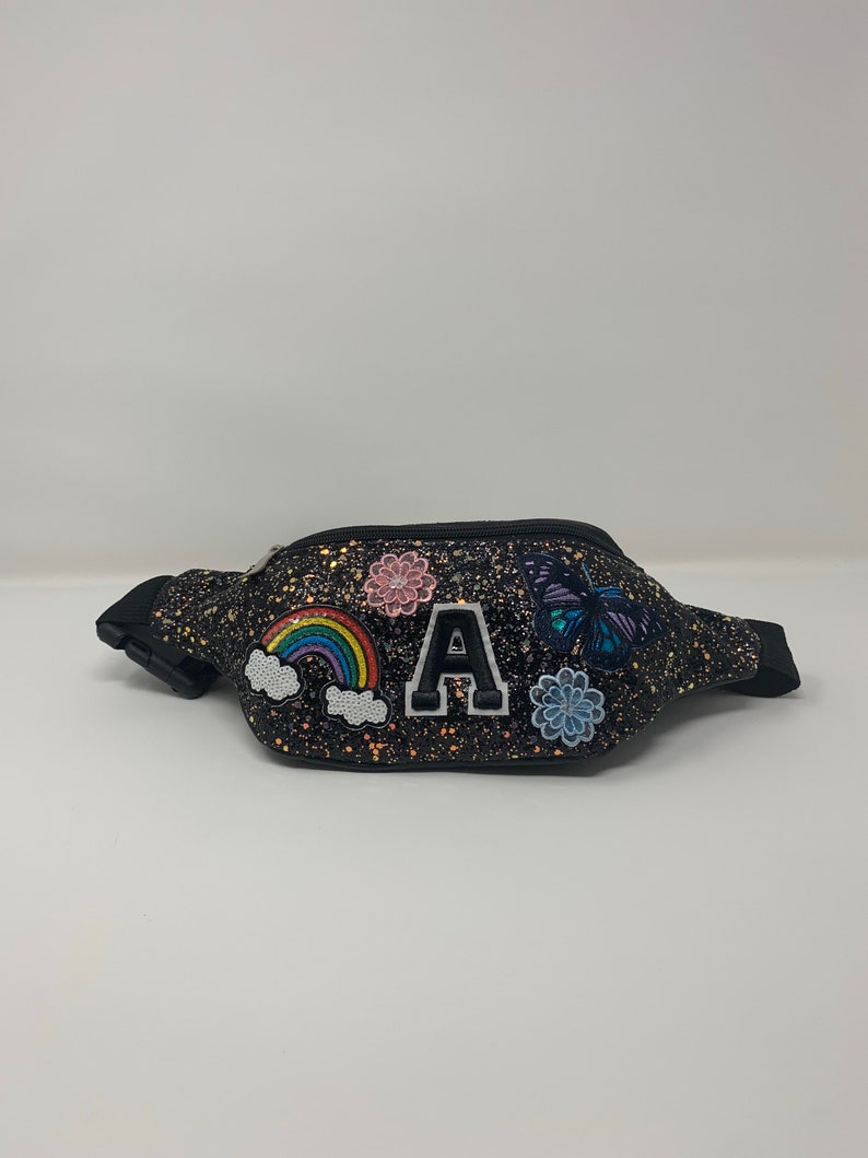 Personalized Glitter Fanny Packs Etsy