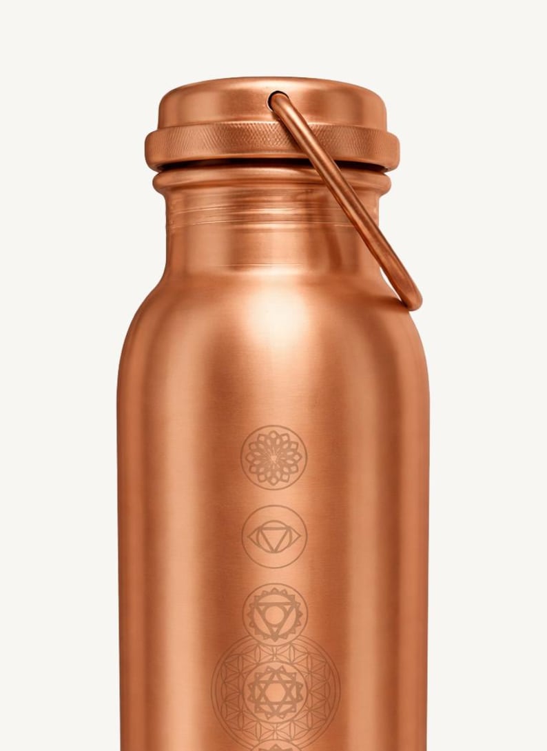 Chakra Tamba Water Bottle by Shakti Warrior | 100% Copper | Leak Proof | Durable image 2