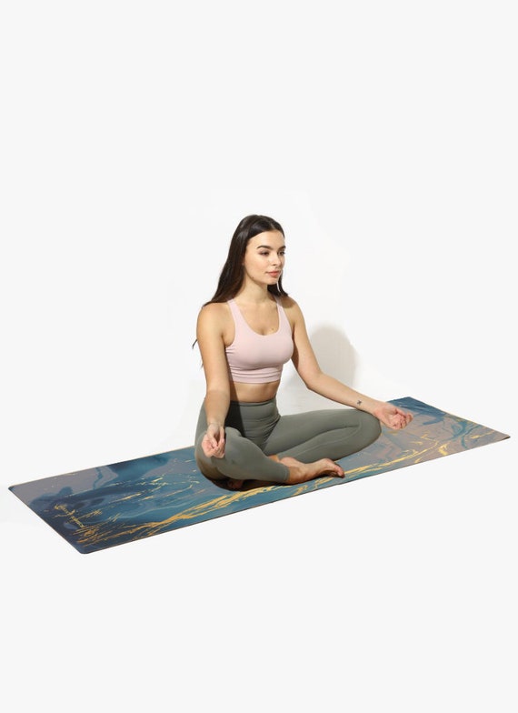 Ajna Natural Rubber Yoga Mat by Shakti Warrior 100% Natural & Non