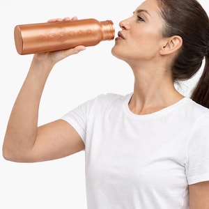 Chakra Tamba Water Bottle by Shakti Warrior | 100% Copper | Leak Proof | Durable image 8