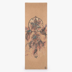 Tappetino yoga in sughero Akasa Pro di Shakti Warrior / 100% naturale e atossico / antiscivolo / durevole
