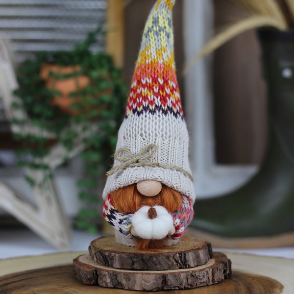 Pumpkin Gnome, Fall Gnome, Gnome