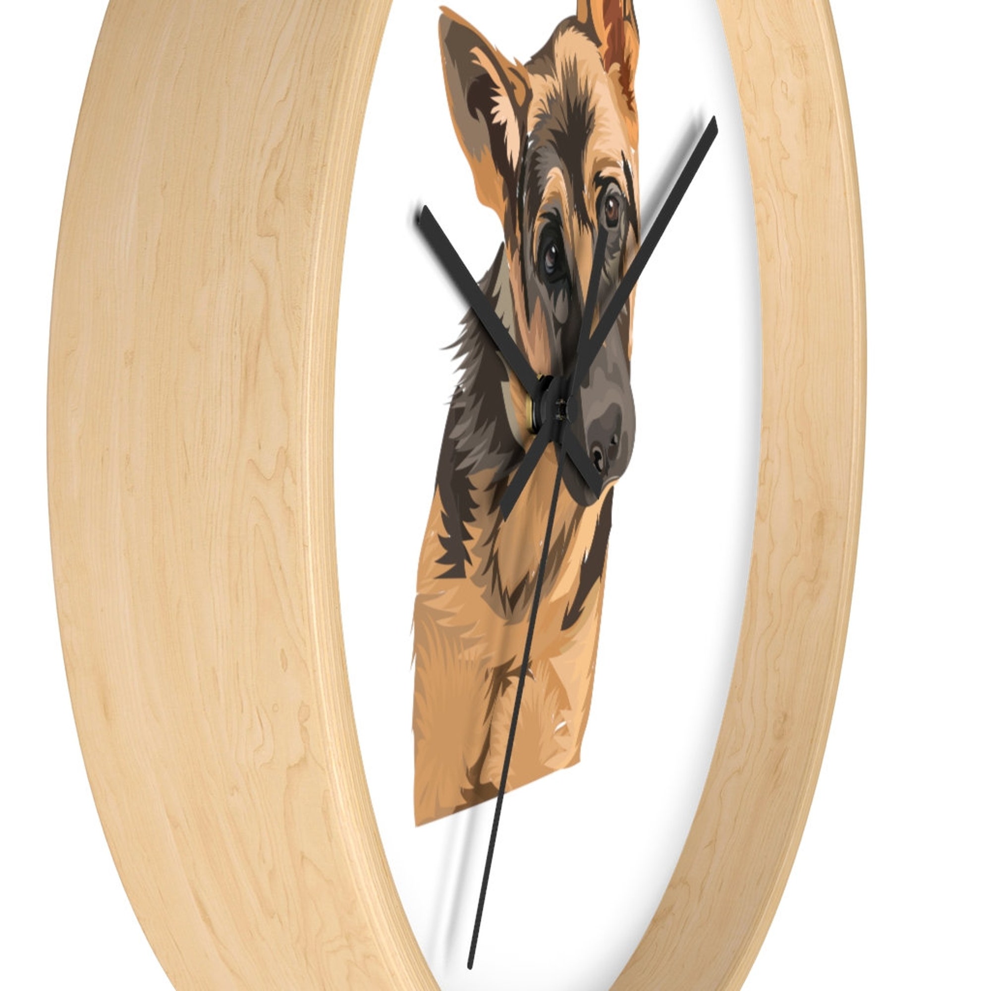 German Shepherd Wall Clock, Wall Decoration