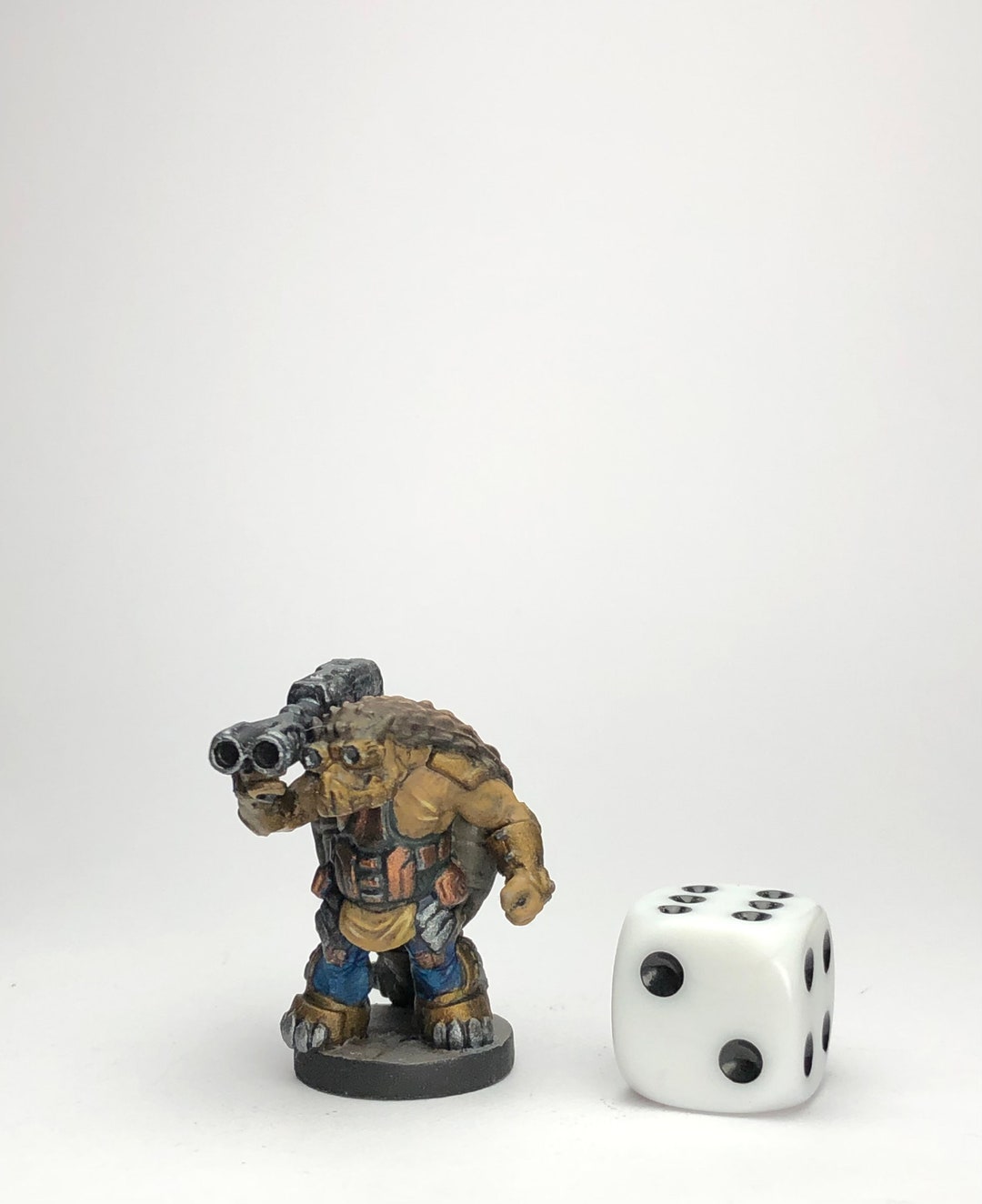 Reaper Miniature Armorback Demolitionist #49007 – Miniatura In Plastica Bones Black Non Verniciata, Scala 28mm