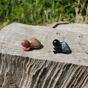 Funny Terrarium Creature, tiny miniature figurine, fairy garden, Cute garden micro gnome