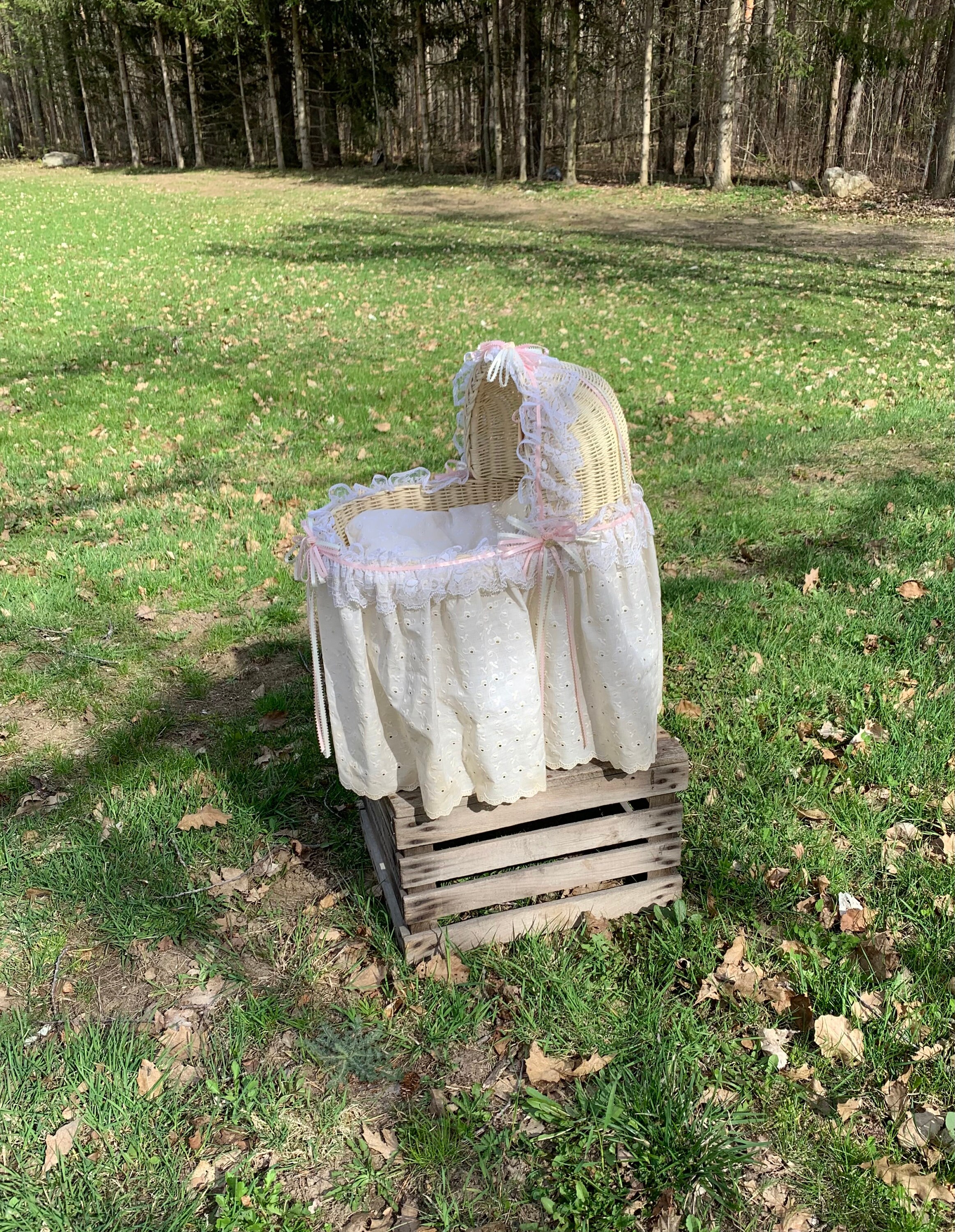 Adorable Wicker Doll With Legs and Skirting Attached Etsy