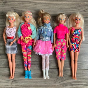 Muñecas Barbie de los 90, lote de Mattel/Hasbro Barbies