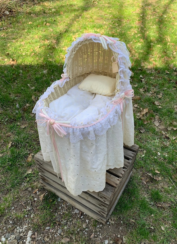 Adorable Wicker Doll With Legs and Skirting Attached Etsy