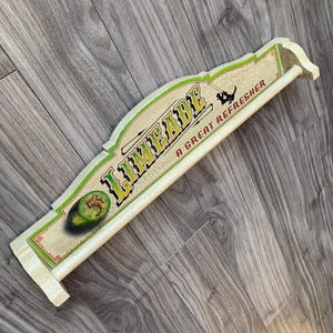 21.5&quot; Wood LIMEADE Towel Bar - Towel Holder - Vintage Bathroom - Wall Mount Towel Rod for Washroom Kitchen or Mudroom - Made to Look Old