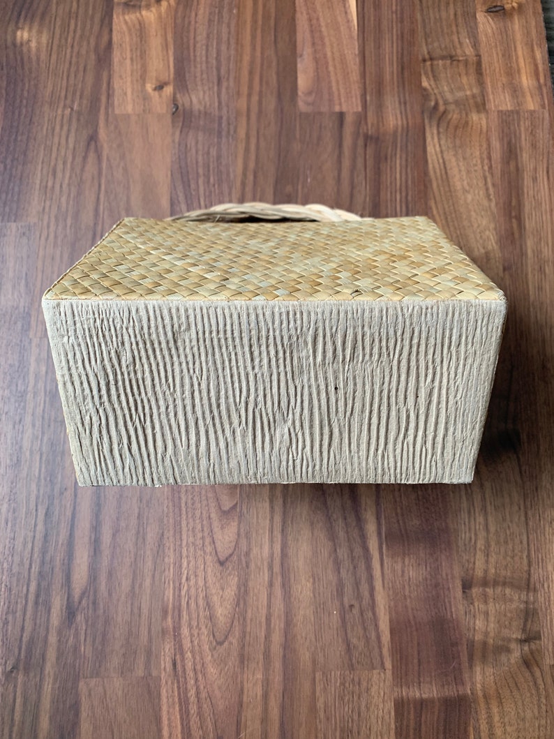 Woven Rattan Wall Basket Hanging Basket Mail Basket Letter Etsy