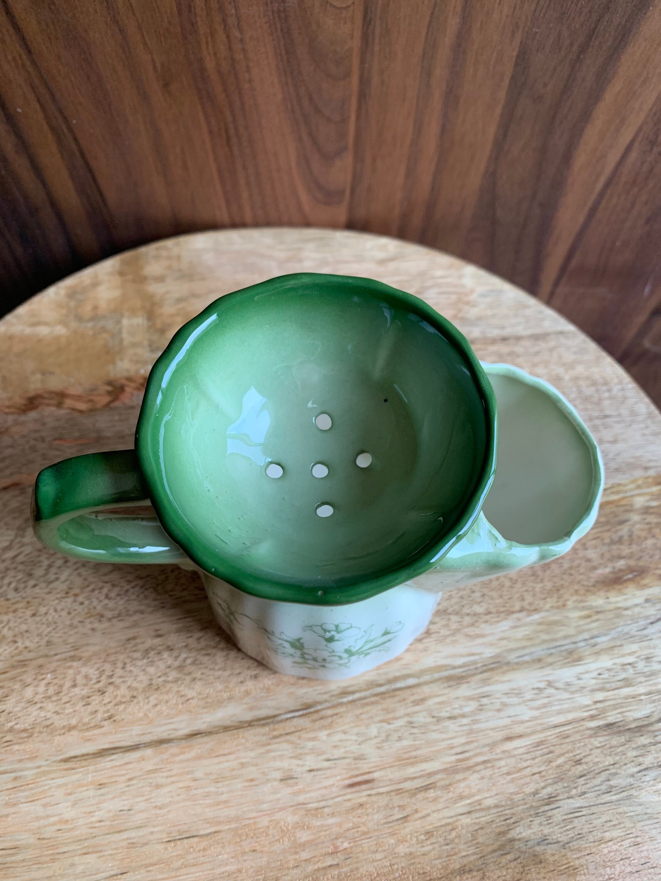 Vintage Shaving Scuttle RC the Reme Collection Ceramic Etsy