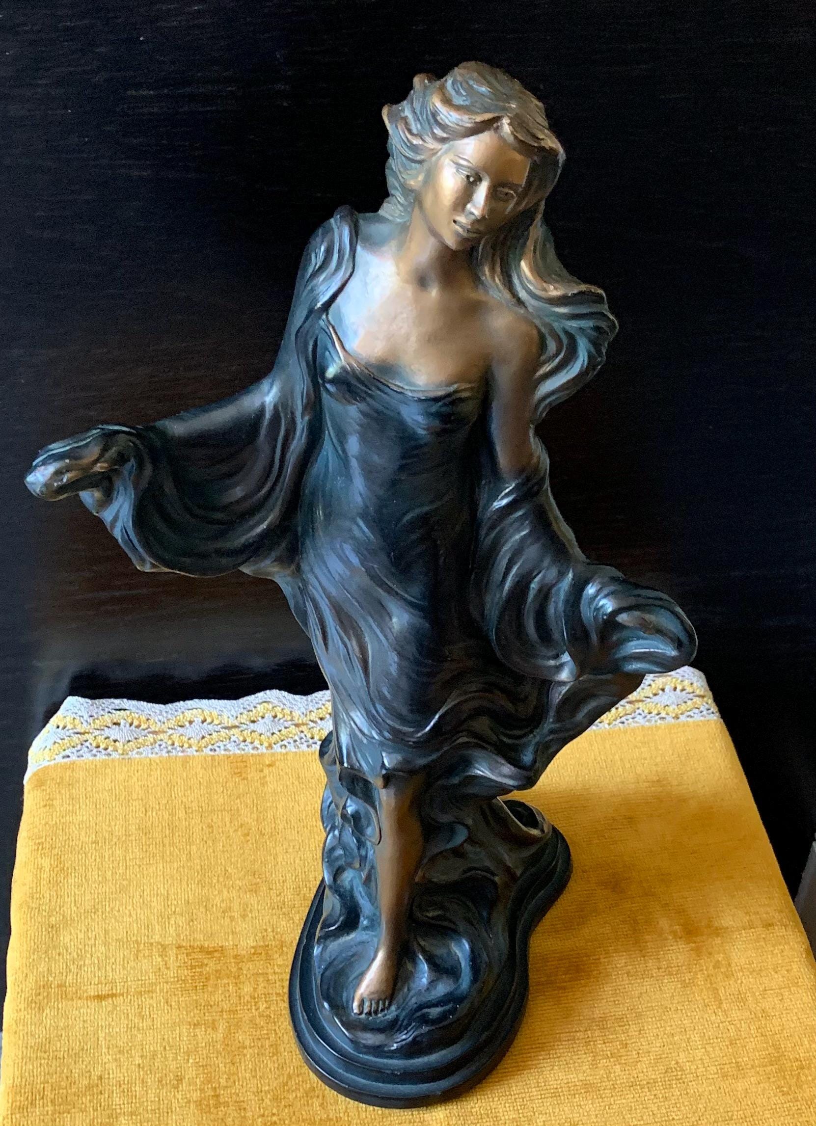 Gorgeous Art Nouveau Alice Heath Austin Sculpture - Bronze