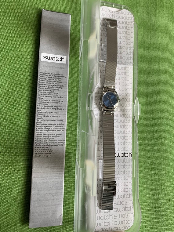 NOS Swiss Made Swatch Watch - New, Follow Ways Da… - image 3
