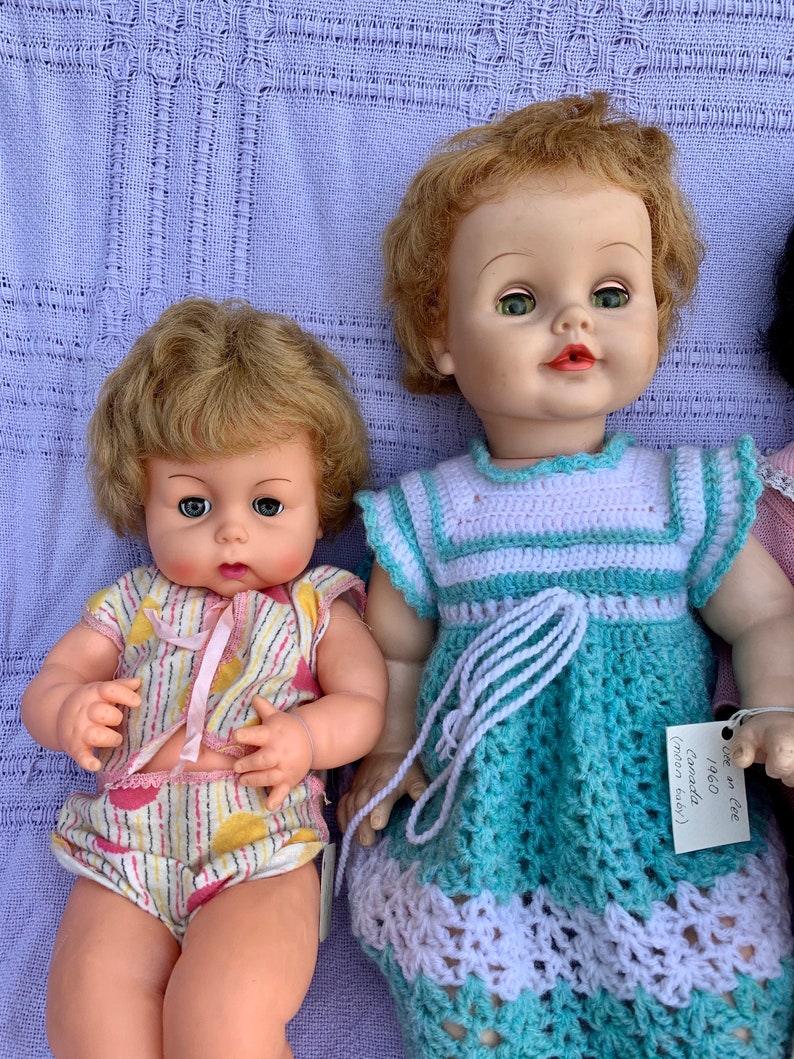 50s & 60s Lot of Dolls Dee and Cee Star and Reliable Dolls Etsy