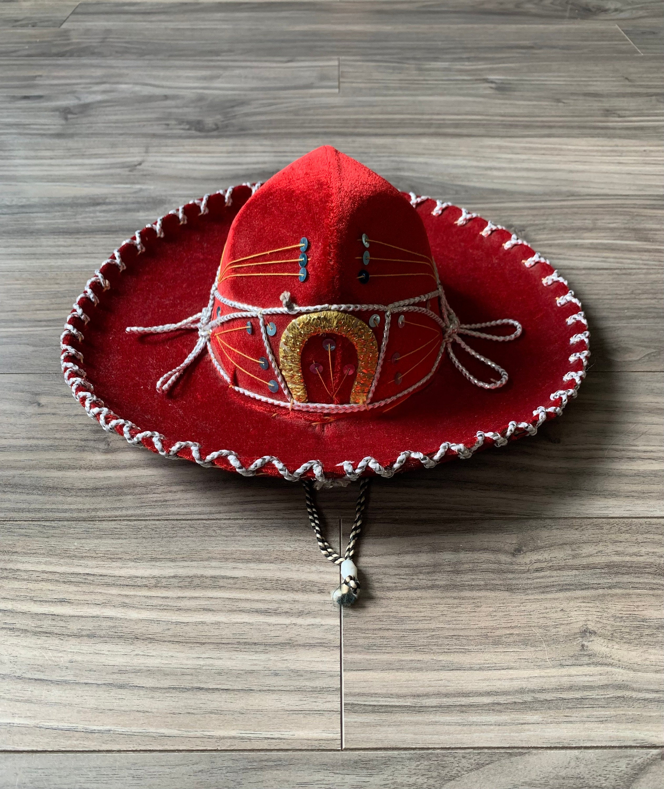 Sombrero messicano, cappello Mirachi fatto a mano, sombrero Charro