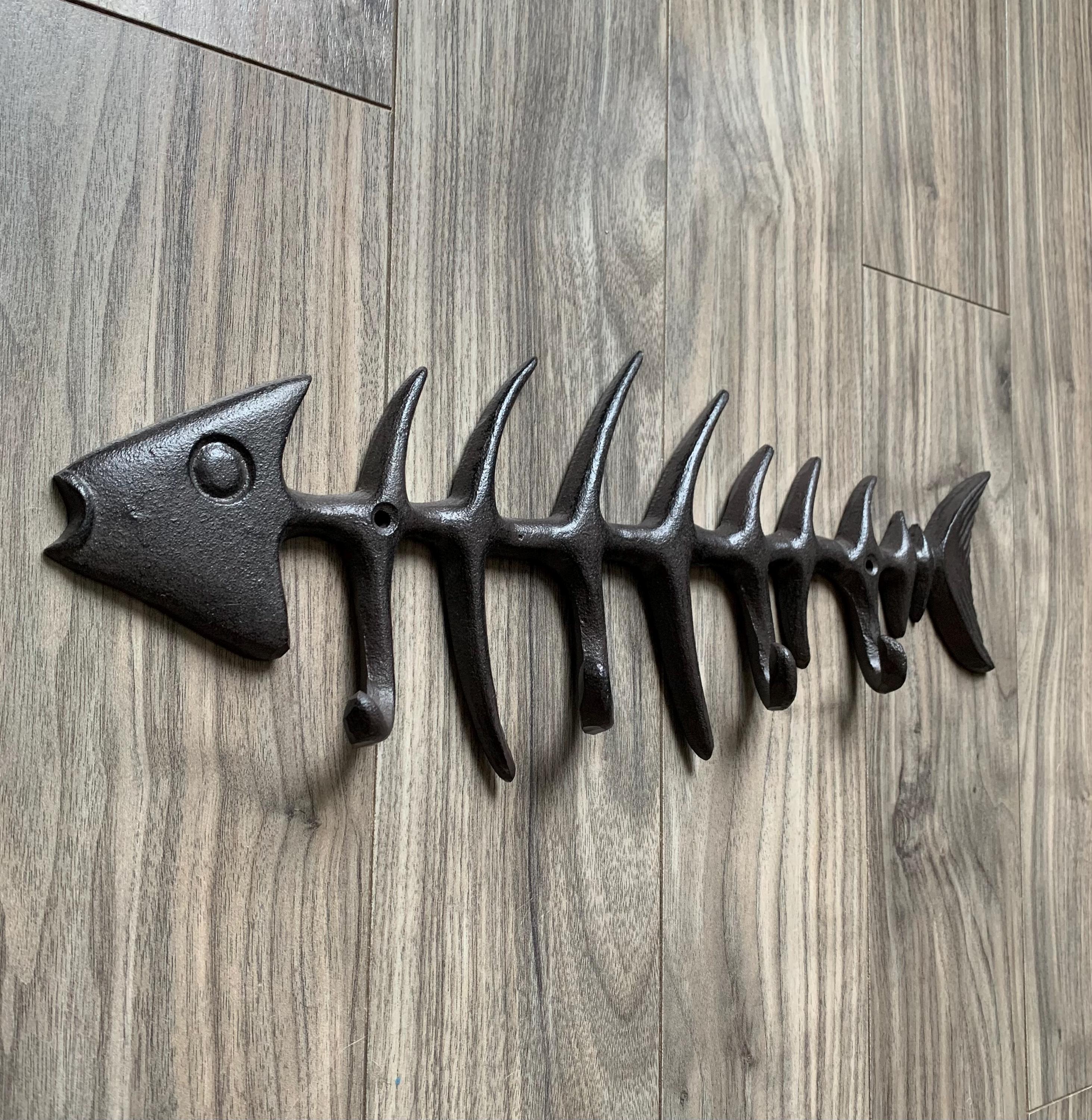 bone wood fish hooks craighead Bones Wall Hooks, 13