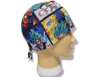 Dragon Ball Z Scrub Hat - Etsy
