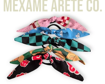 5 piezas de kimono tradicional con lazo anudado, lazo para el cabello de anime, moda de cosplay