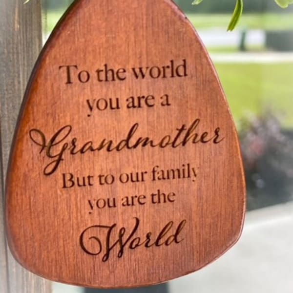 Personalized Mother's Gift, Mother's Day Wind Chime, Gift for Grandma, Gift for Mom Christmas gift for her