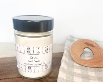 Crust Scented Soy Candle | Baking Scent | Cozy Scent | Home Decor | Gift Idea | Mother's Day Gift