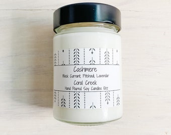 Cashmere Soy Candle | Cozy Scent | Home Decor | Gift Idea