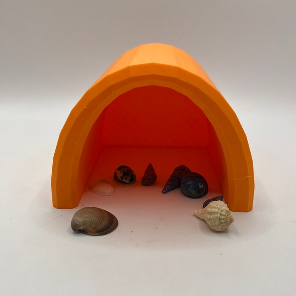 Hermit Crab Hut | 3D Printed | Hermit Crab Accessory - Hermit Hut