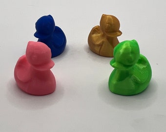 Tapa del vástago de la válvula del neumático del pato / Impreso en 3D / Accesorio del coche - Decoración de la válvula del neumático - Pato de la válvula del neumático - Válvula del neumático del pato