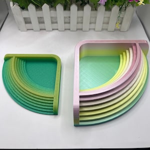 Ciotola per acqua/cibo a forma di granchio eremita - Piscina angolare / Stampata in 3D / Mini stagno - Accessorio per granchio eremita