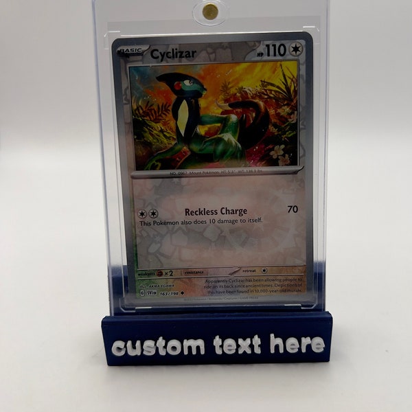 Trading Card Stand Etsy