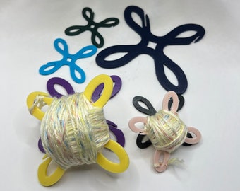 Yarn Bobbins - Yarn Winder, Yarn Holder - Multiple Sizes, Multiple Colors | 3D Printed |