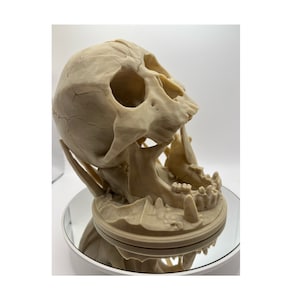 Skull Dice Tower - Desserts Kiss | 3D Printed High Quality | ( D&D Tabletop Gaming Dice Tower Skull )