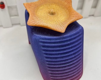 Tilt - A - Whirl Hermit Crab Star Saucer | 3D Printed | Hours of Fun and Play - Nursery Fun Item - Hermit Crab Accessories
