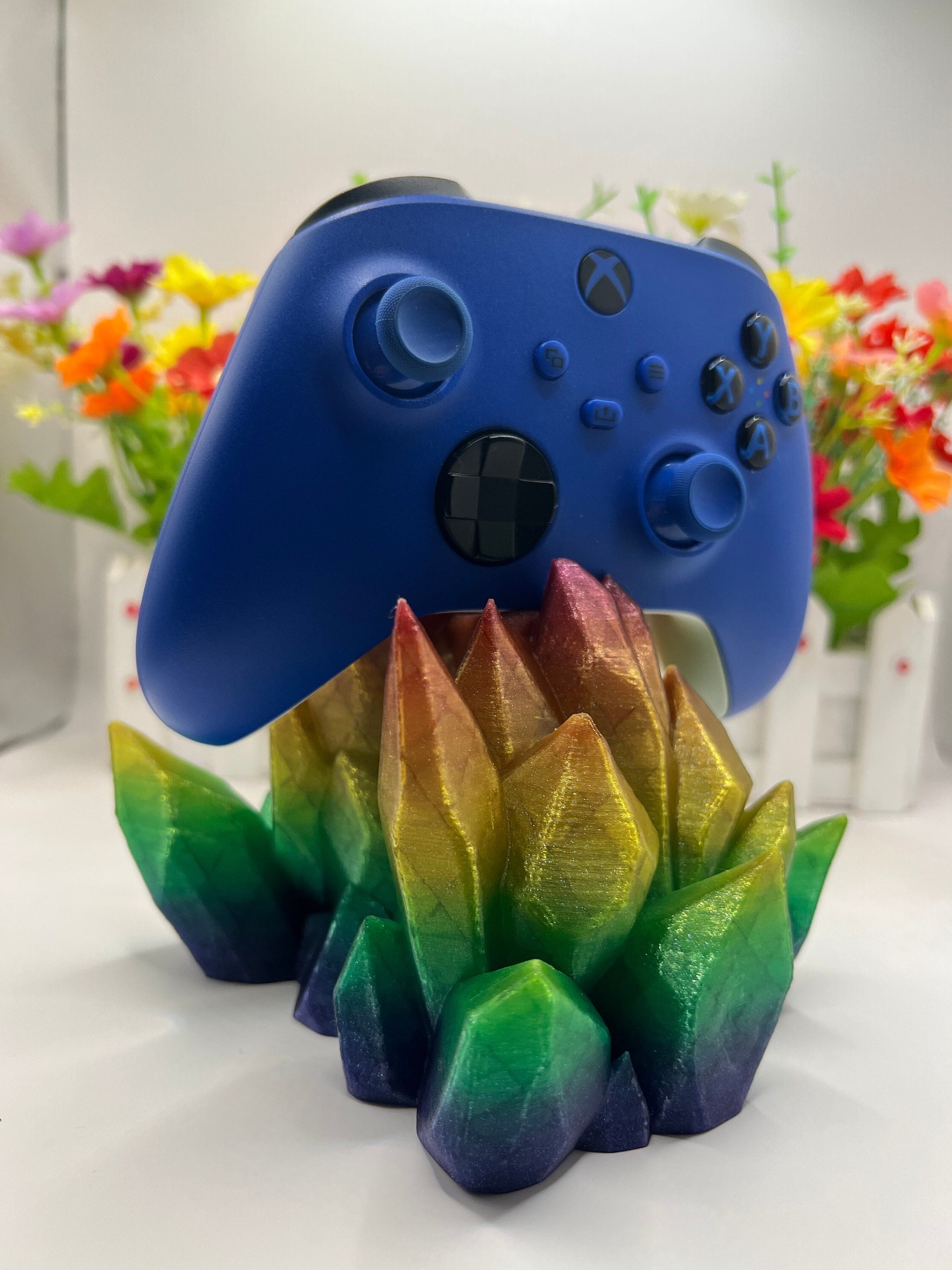 Crystal Controller Holder - Stand | 3D Printed | Controller Accessories ...