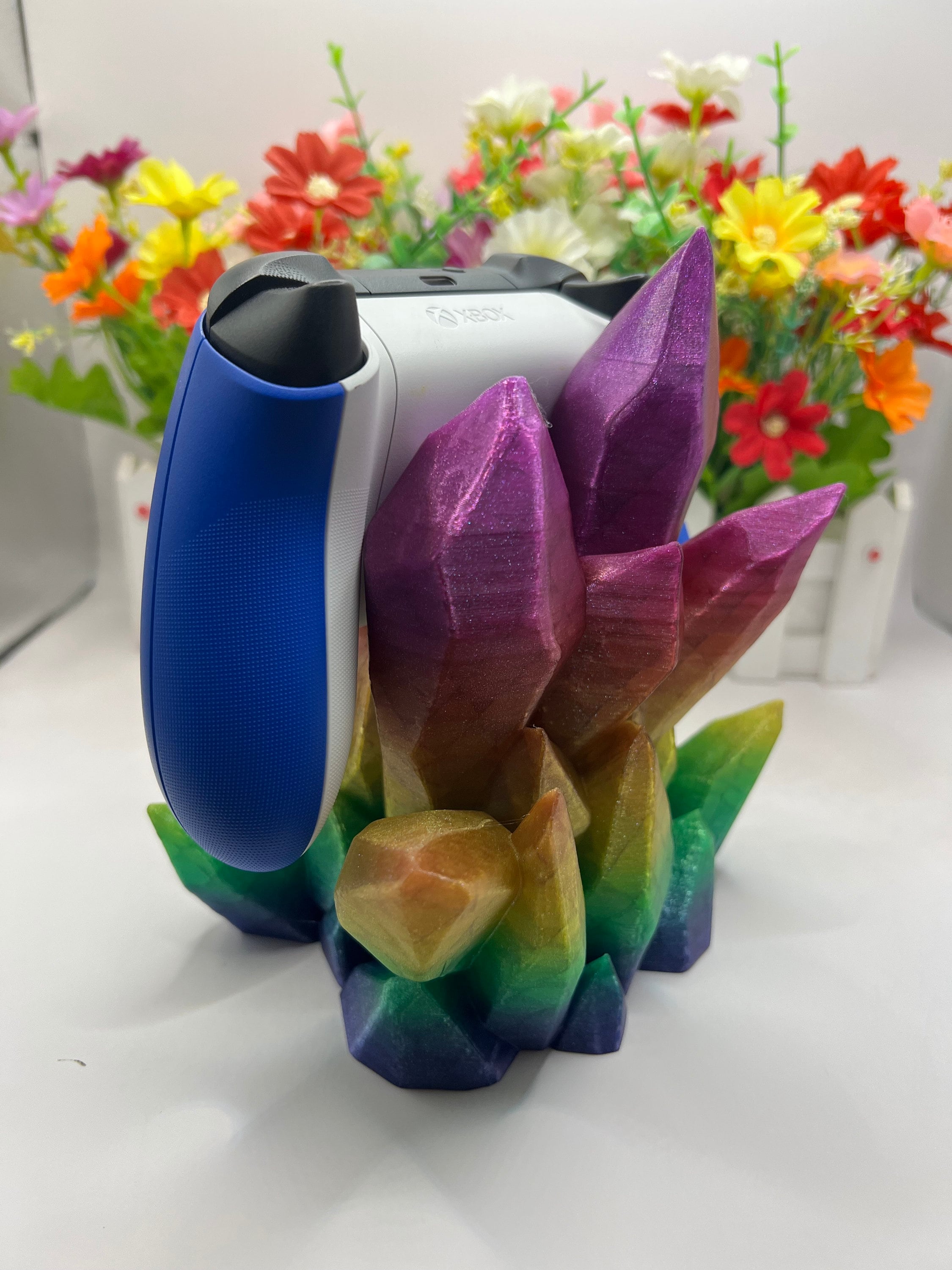 Crystal Controller Holder - Stand | 3D Printed | Controller Accessories ...