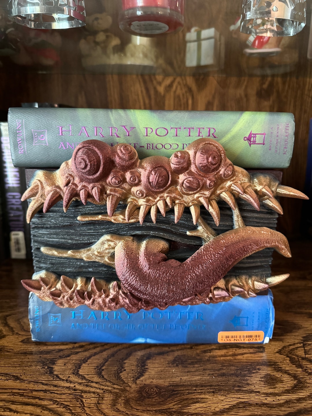 Mimic Book End Book Nook 3D Printed Book Shelf Decor Book End Decor