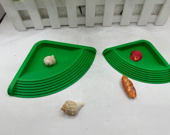 Hermit Crab Water/Food Dish - Corner Toe Dipper | 3D Printed | Mini Pond - Hermit Crab Accessory