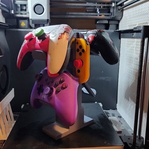 Universal Controller Holder - Organizer Stand | 3D Printed | Controller Accessories - Controller Decor - Game Room