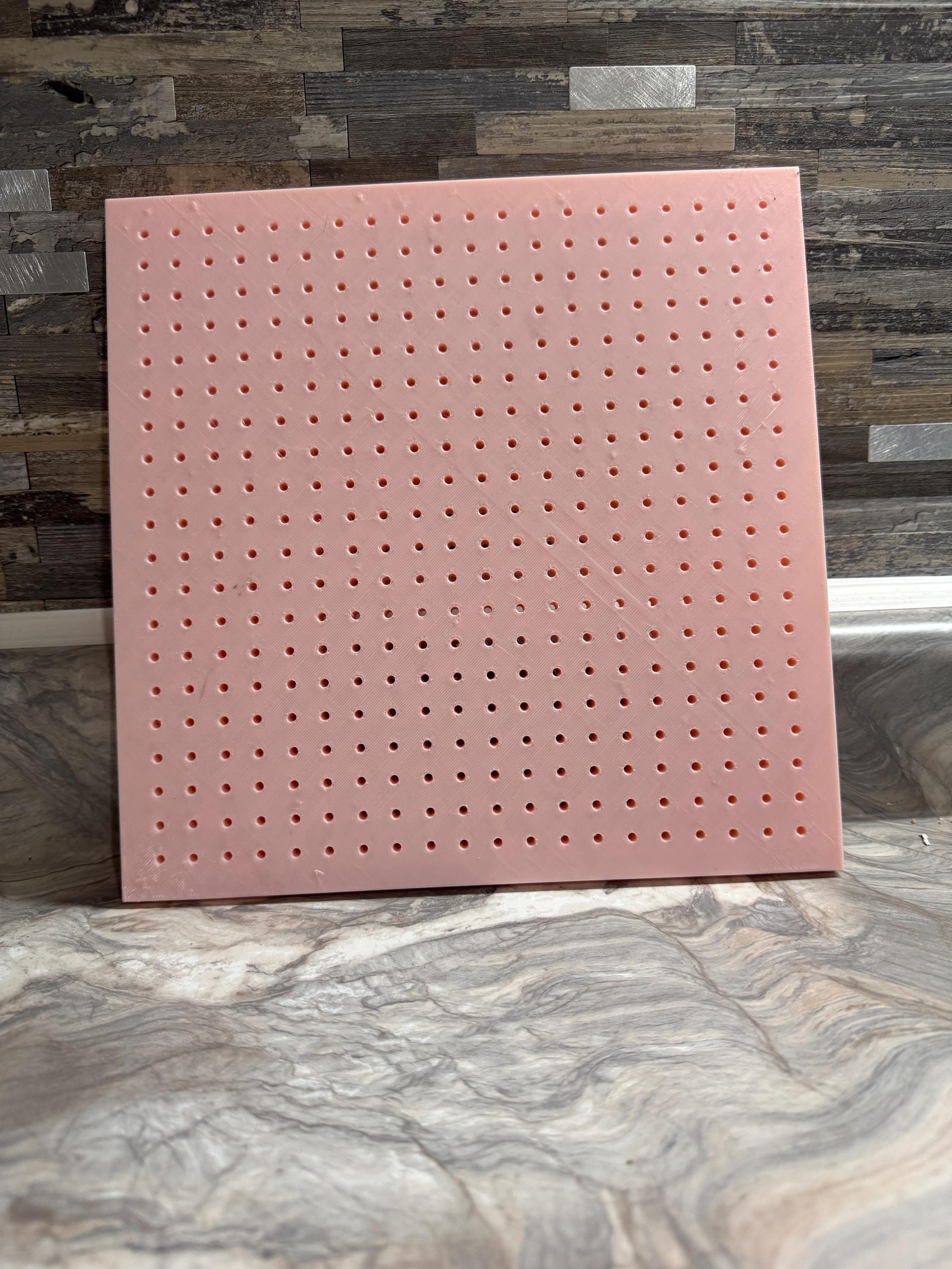 Large Blocking Boards - 4 Stainless Steel Pins Included | 3D printed | Knit - Crochet Accessories - Extra, Pack Of 10 Metal Pin Available