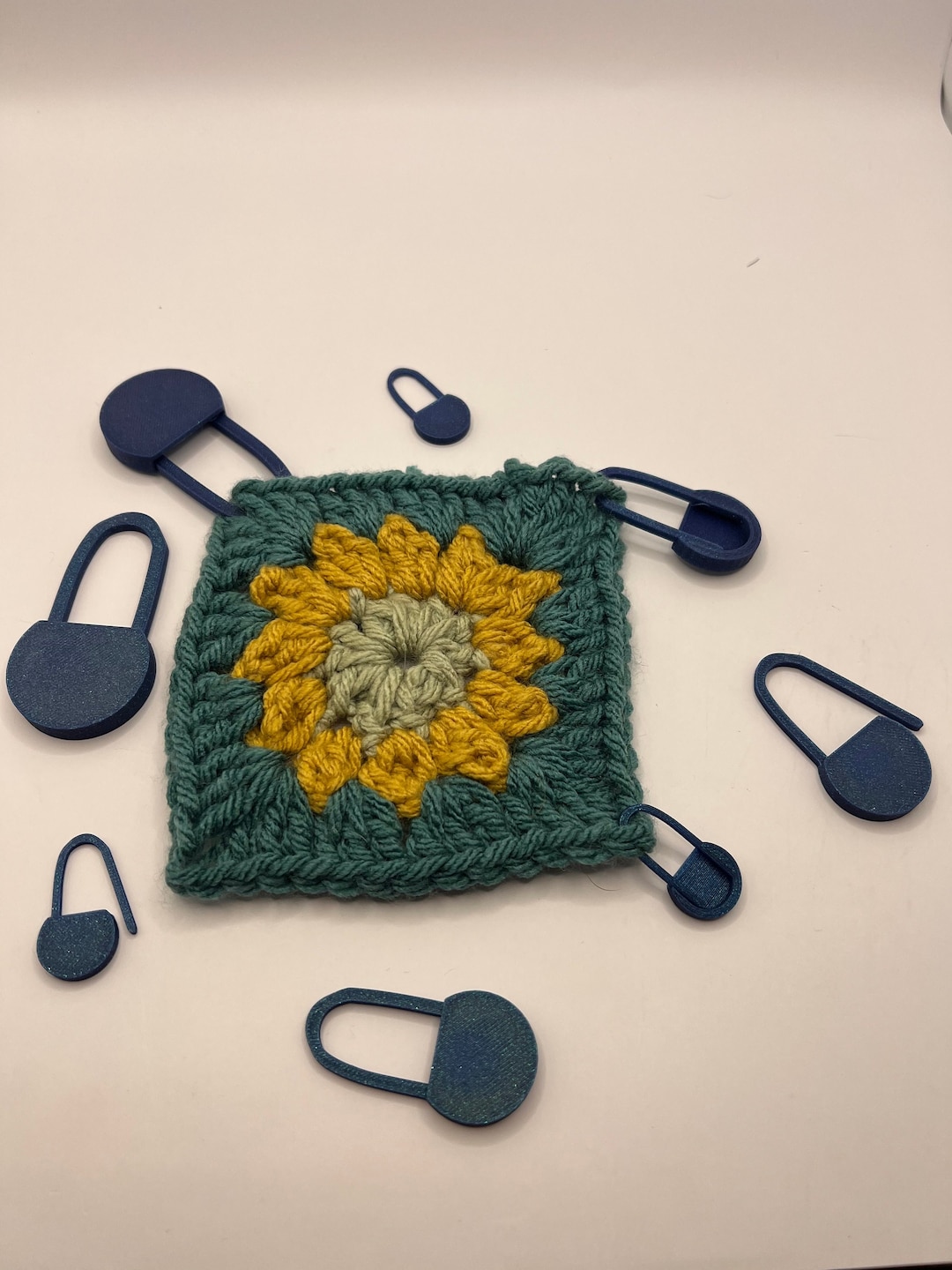 Knit Marker 3D Printed Lock Marker, Stitch Marker Crochet, Knitting