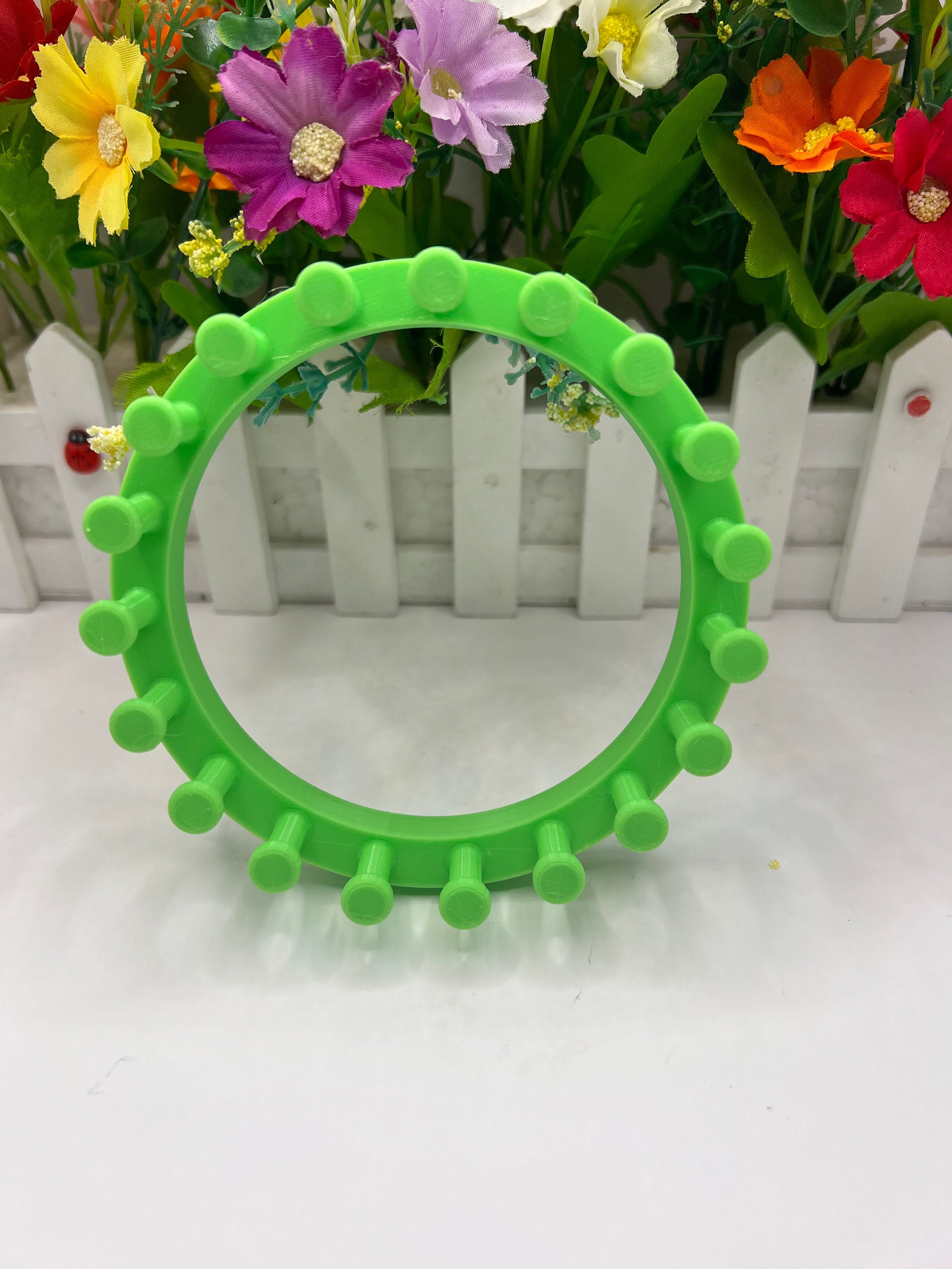 Circle Loom Board | 3D Printed | Weaving Hobby - DIY Weave Sturdy | Loom Board - Weaving Loom Board