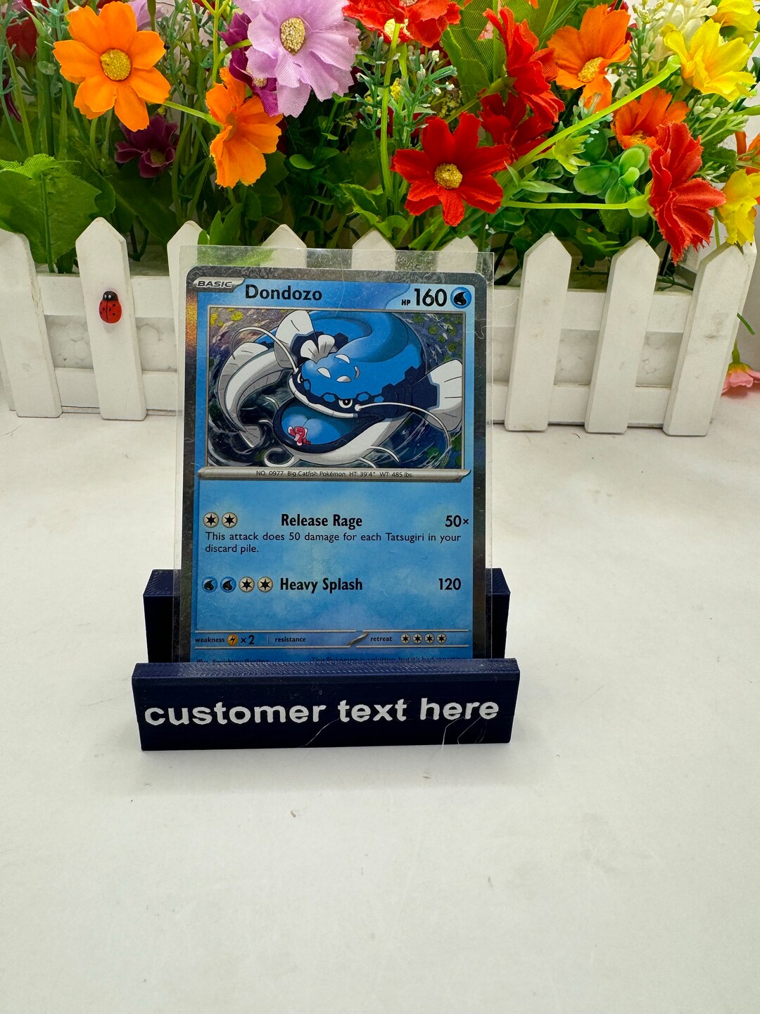 Custom Trading Card Stand 3D Printed Card Collector Etsy