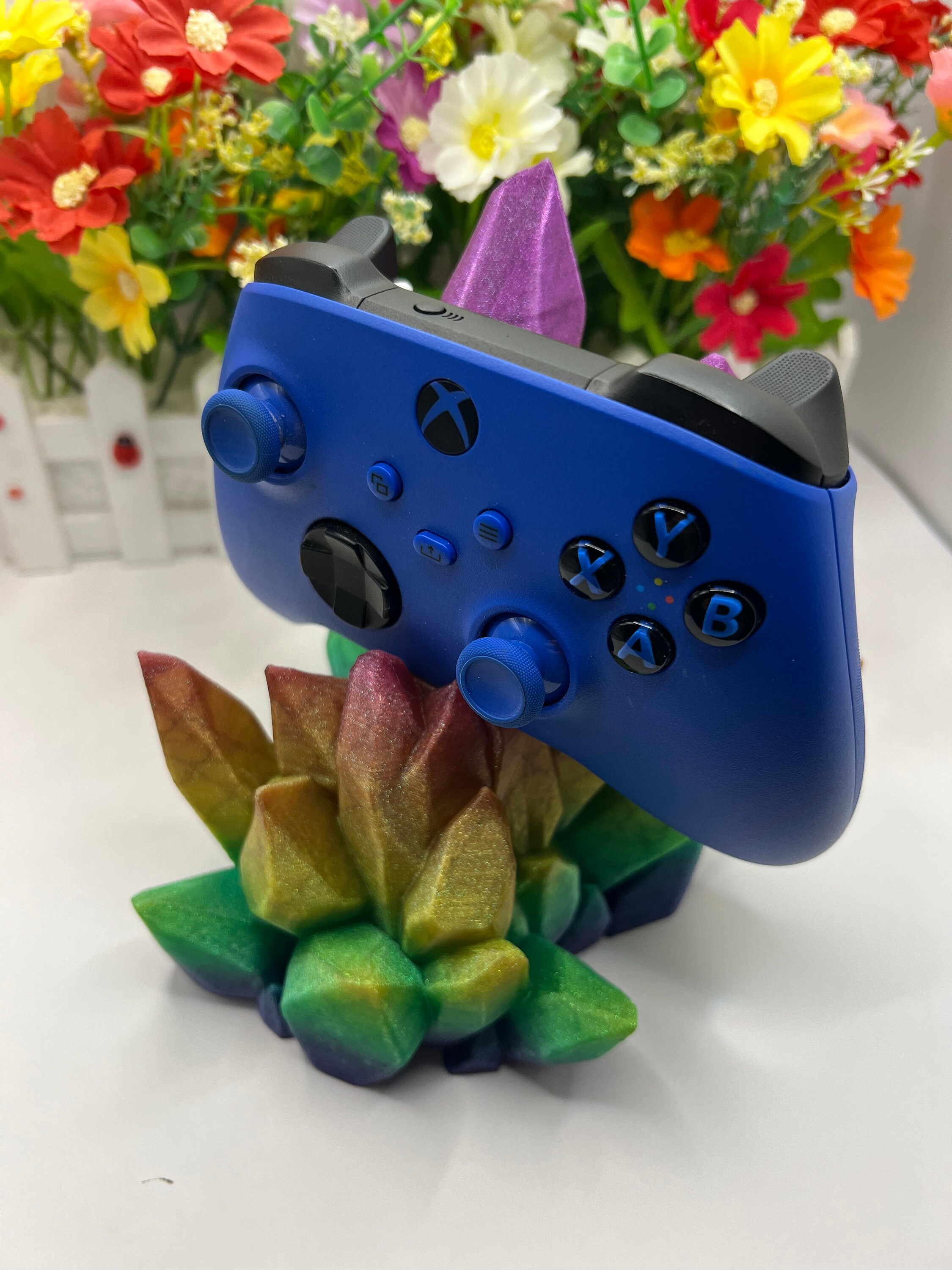 Crystal Controller Holder - Stand | 3D Printed | Controller Accessories ...
