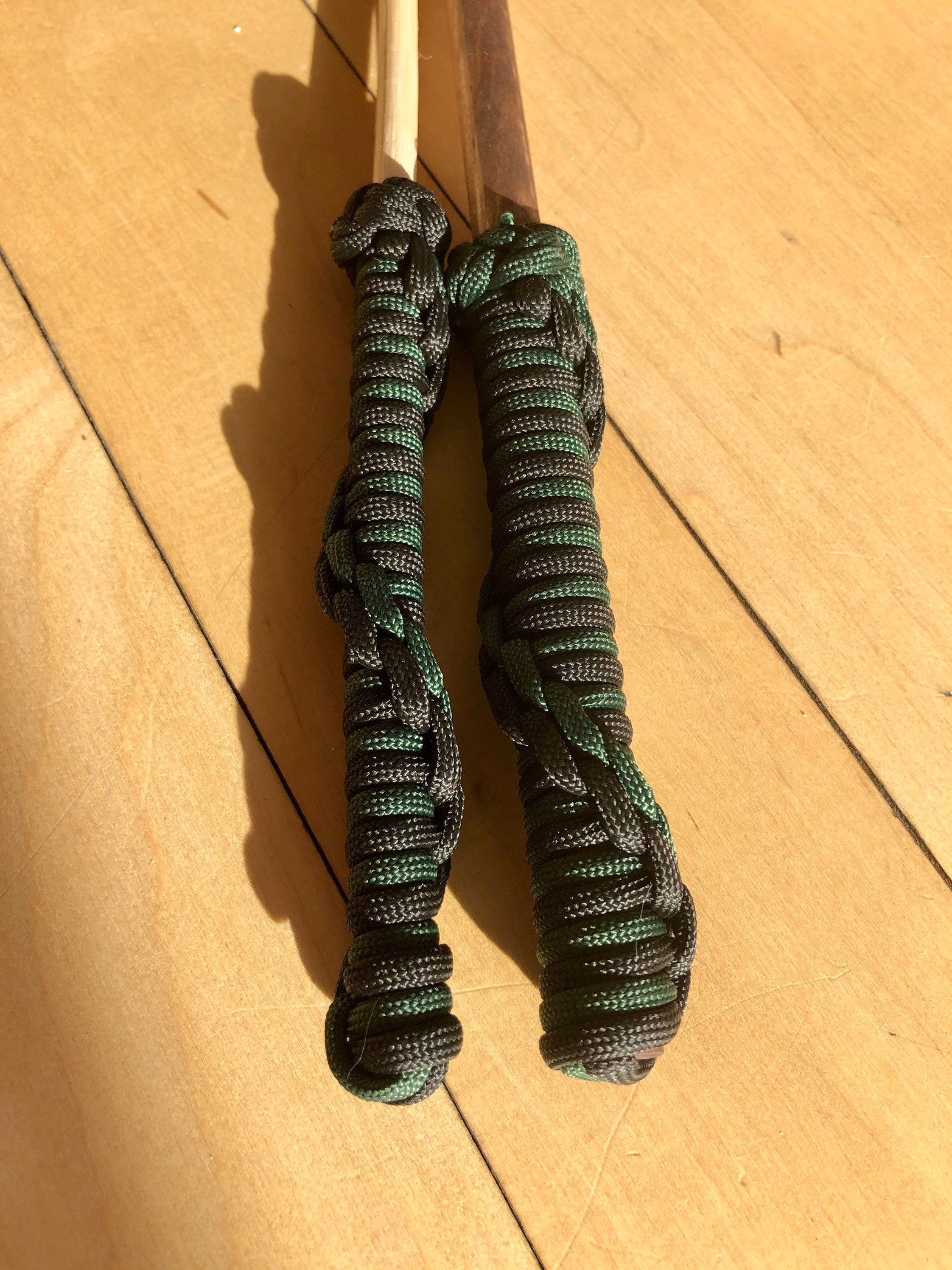 Set of Rattan and Hardwood Canes Etsy